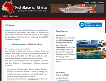 Tablet Screenshot of fishbaseforafrica.org